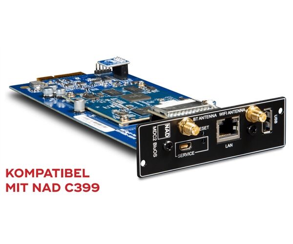 NAD MDC2 BLUOS-D (für C399, C3050) -Auspackware-