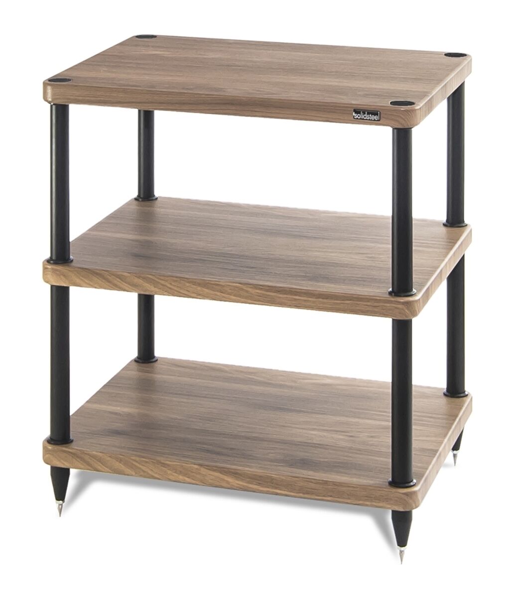 Solidsteel Hifi-Racks S3-3 (Walnuss)