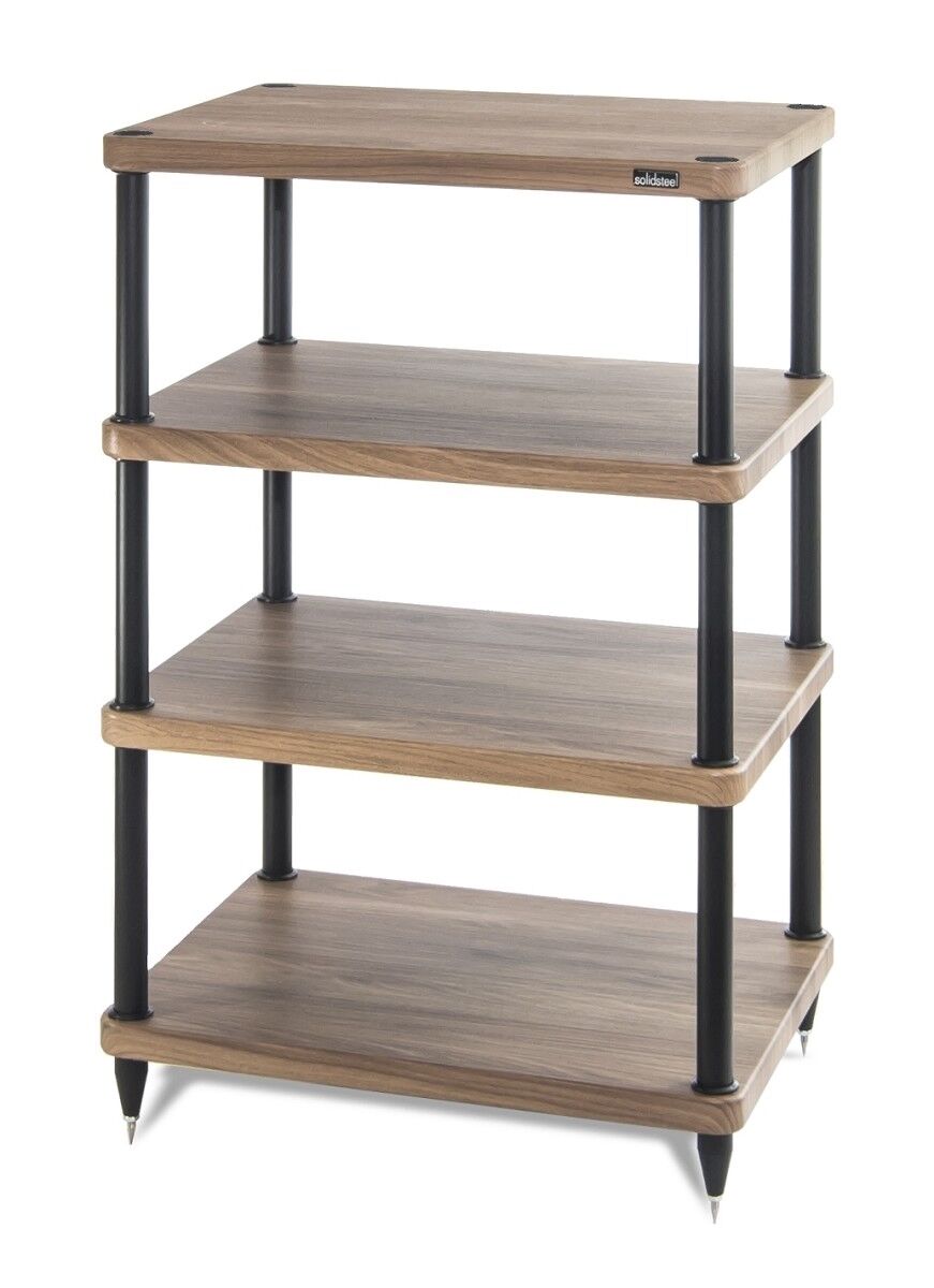 Solidsteel Hifi-Racks S3-4 (Walnuss)