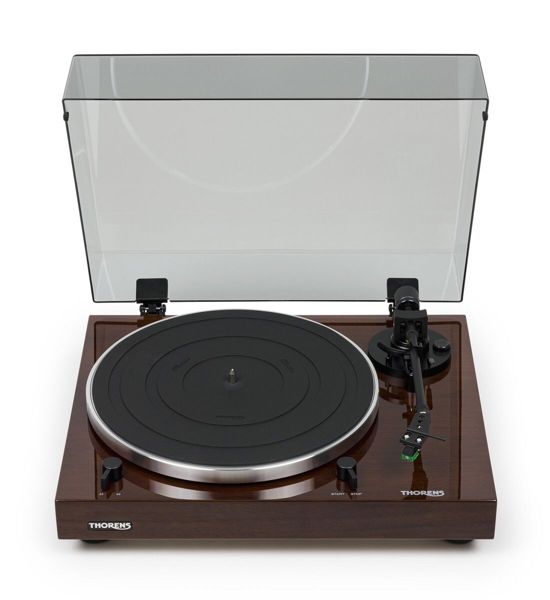 Thorens Plattenspieler TD 202 (Walnuss hochglanz)