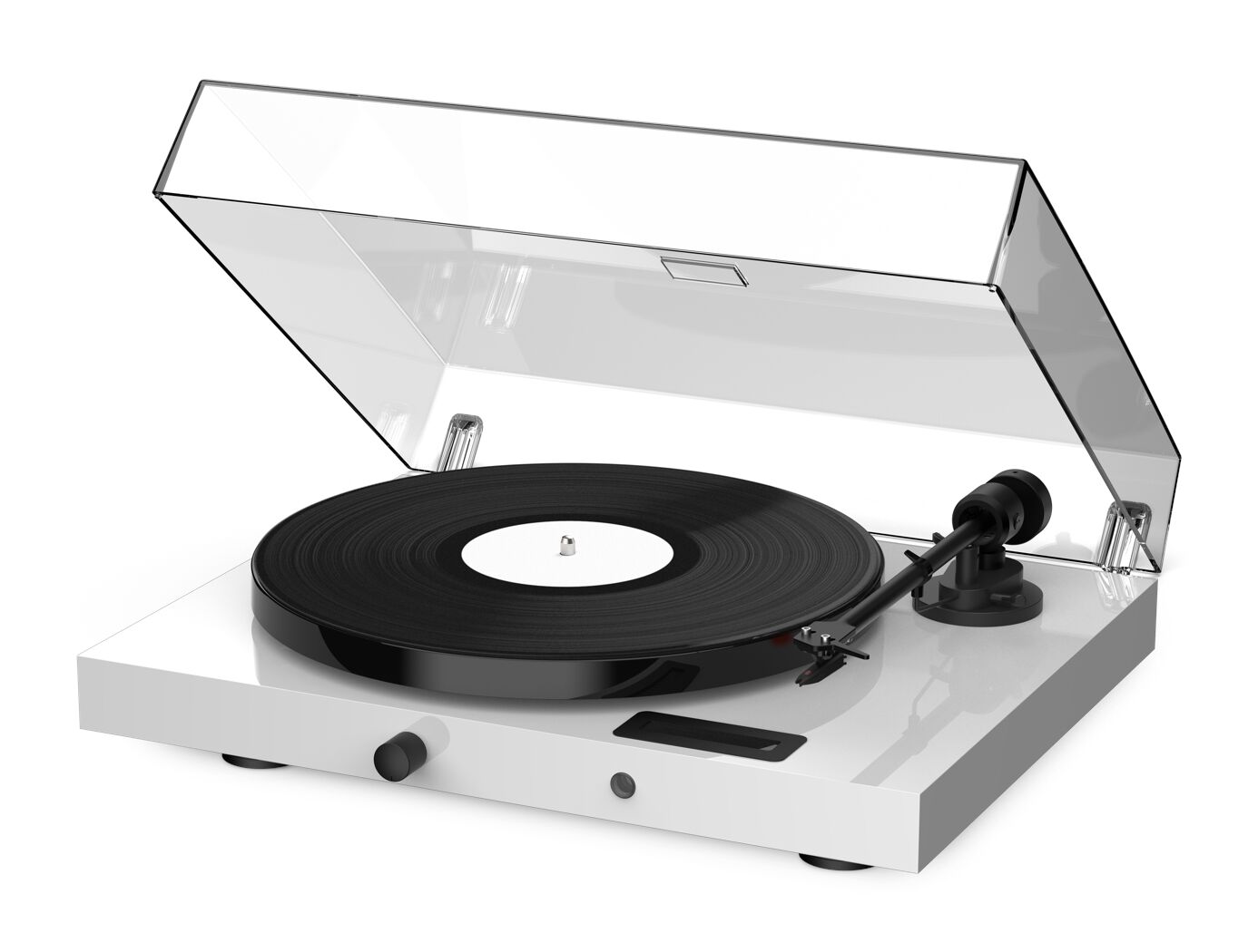 Pro-Ject Plattenspieler Juke Box E1 (Ortofon OM 5E) (weiss)