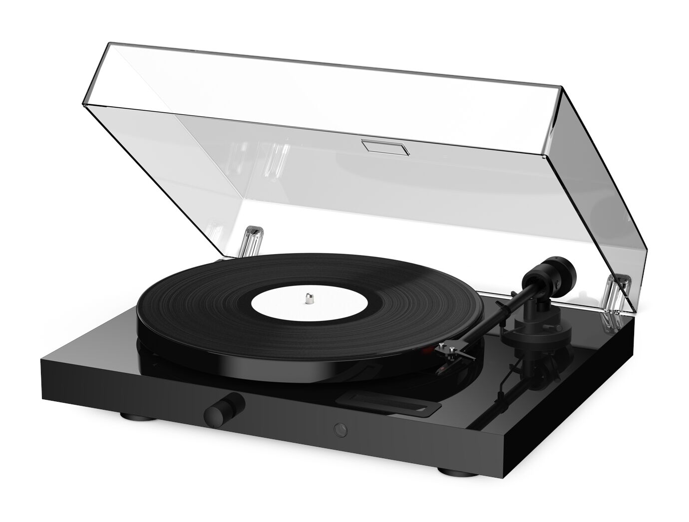 Pro-Ject Plattenspieler Juke Box E1 (Ortofon OM 5E) (schwarz)