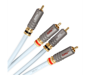Supra Analog EFF - ISL Audio mit PPSL Stecker (Eis Blau)