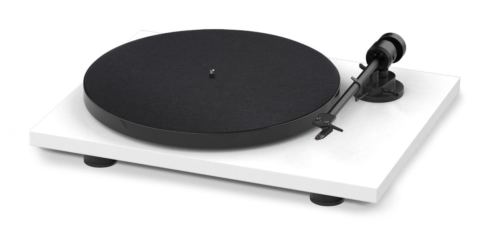 Pro-Ject Plattenspieler E1 BT + AT3600L (weiss matt)