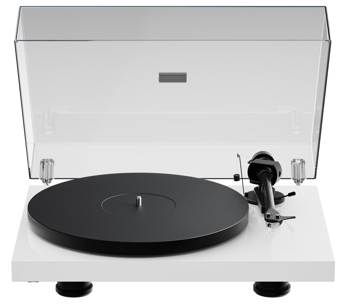 Pro-Ject Plattenspieler Debut Evo 2 + 8,6"-CarbonTonarm + Pick it MM Evo (weiss hochglanz)