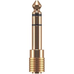 Oehlbach Klinke-Adapter 3,5mm/w>6,3mm/m