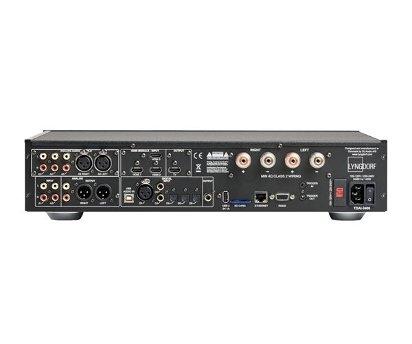 Lyngdorf TDAI-3400 - High End Analog Eingang mit Phono MM