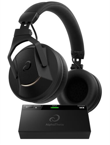 AlphaTheta HDJ-F10-TX Kopfhörer und Sender