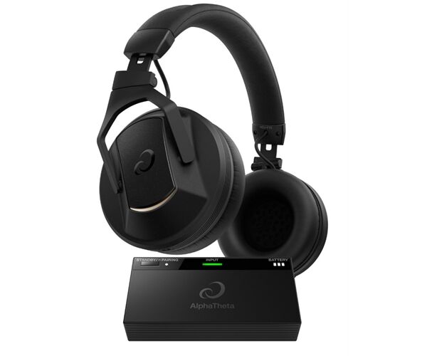 AlphaTheta HDJ-F10-TX Kopfhörer und Sender