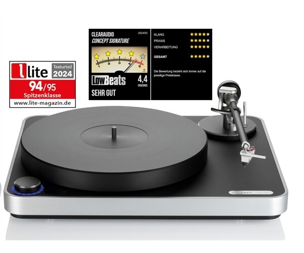Clearaudio concept Signature Laufwerk einzeln