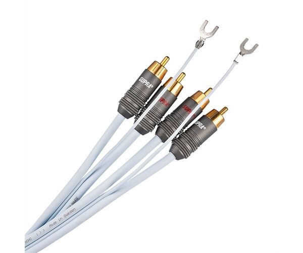 Supra Phono 2 RCA - SC (ice blue)