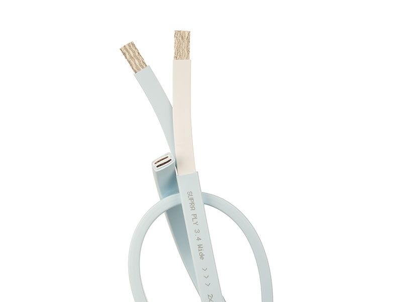 Supra Lautsprecherkabel Ply 2 x 3.4 weiss