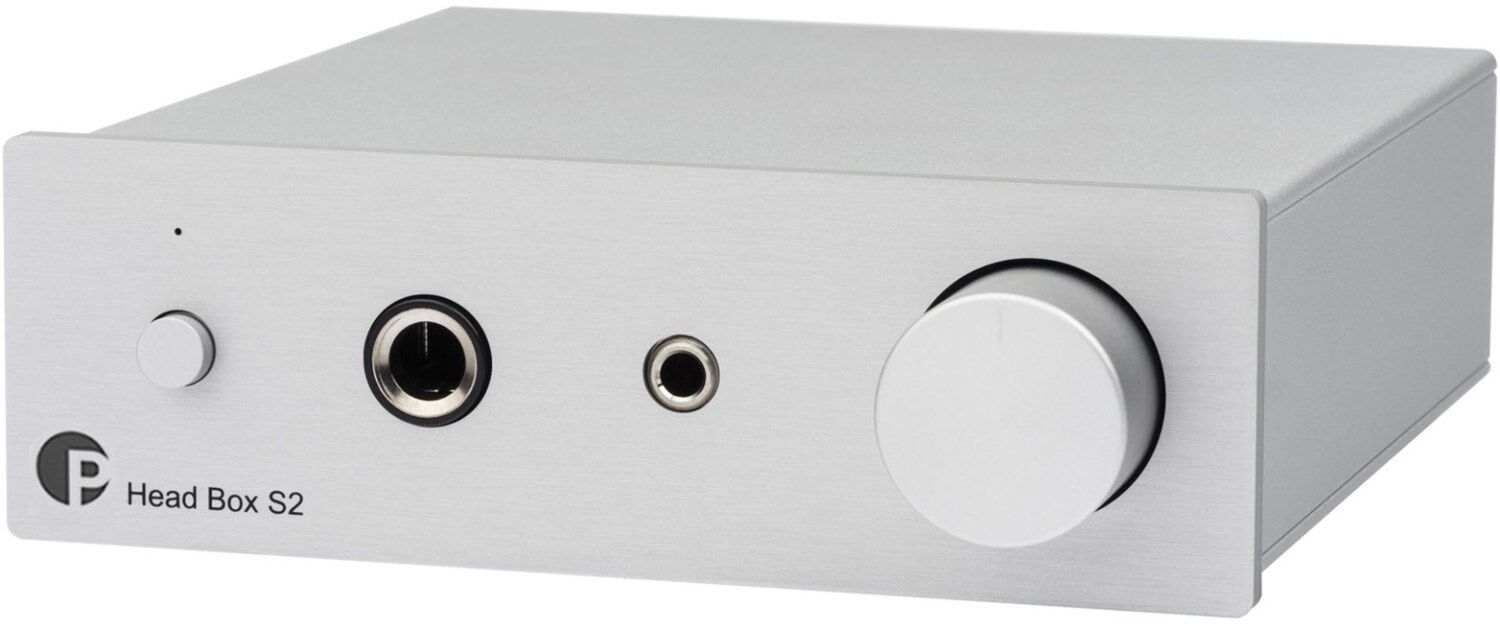 Pro-Ject Kopfhörerverstärker Head Box S2 (silber)