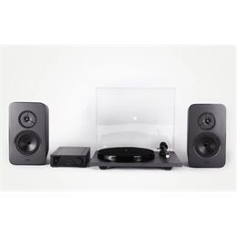 Rega System One Kyte Lautsprecher + io + Planar 1