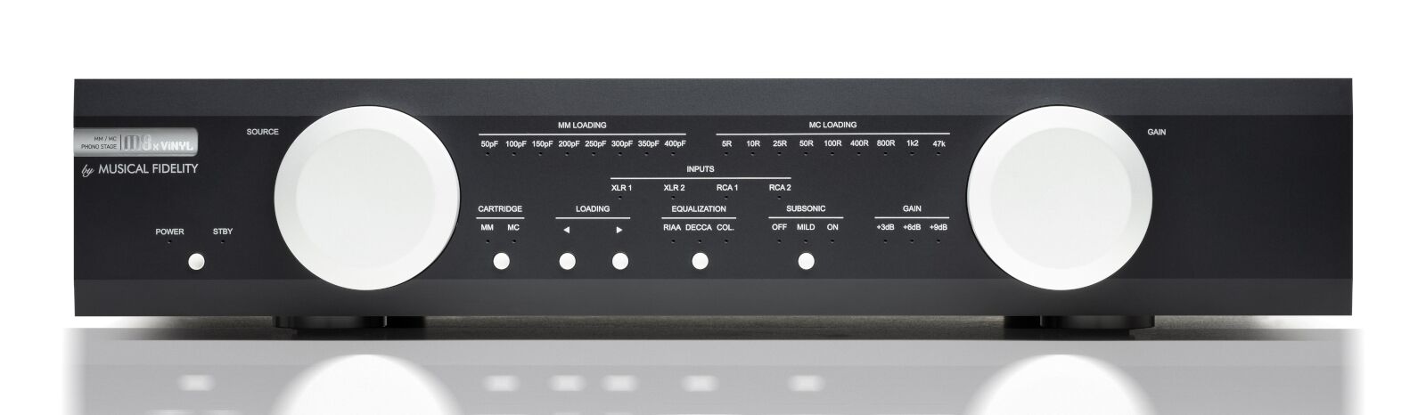 Musical Fidelity Phono Vorverstärker M8x Vinyl (schwarz)