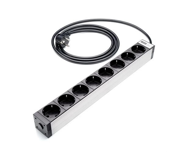 Eagle Cable Deluxe Netzleiste Alu-8