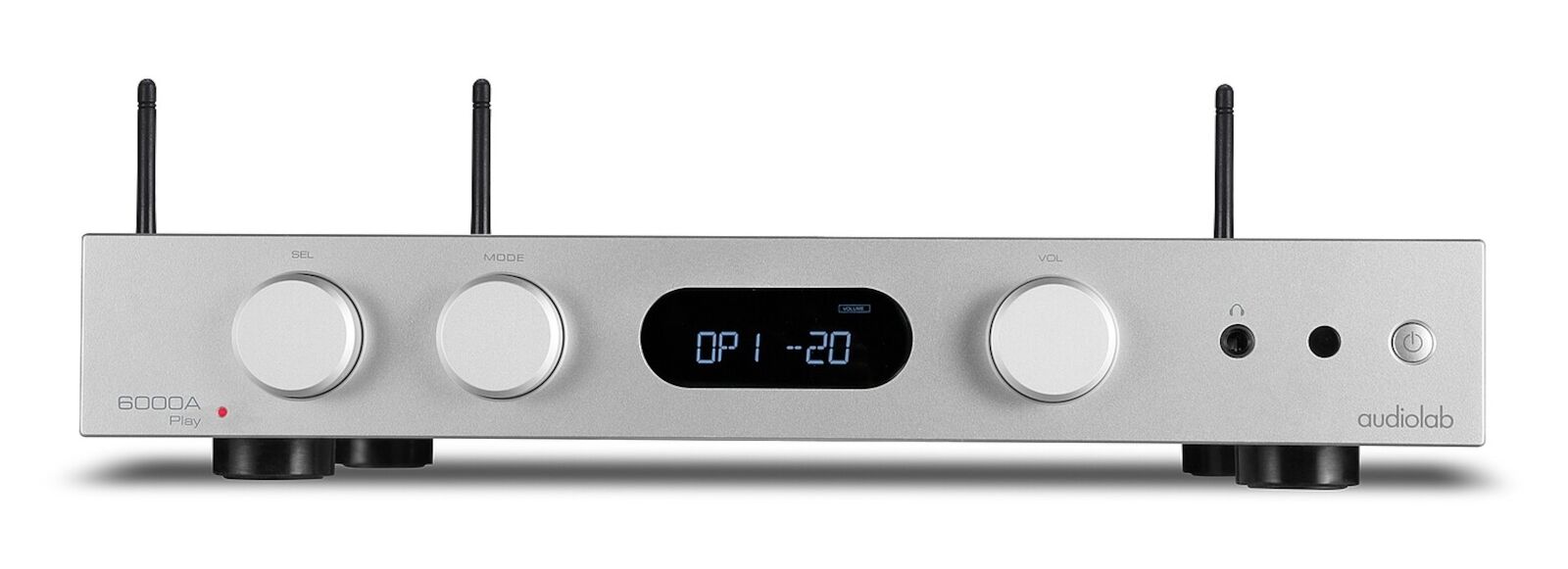 Audiolab Vollverstärker 6000 A Play (silber)