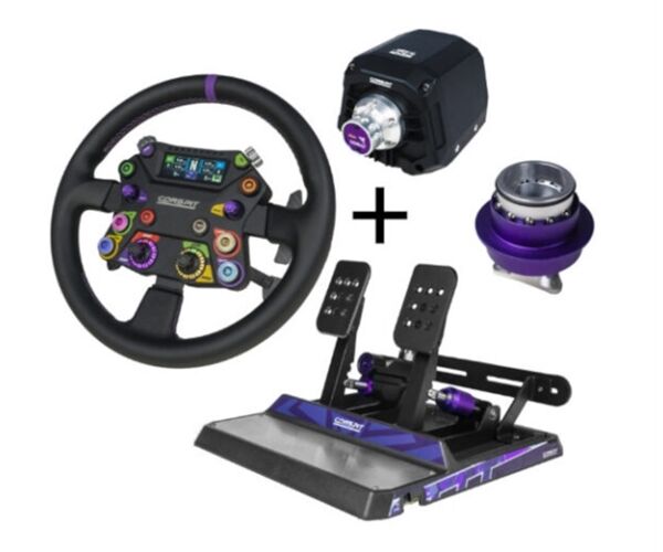 Conspit ARES APEX Wheelbase + 310 APEX-Lenkrad + CPP APEX2