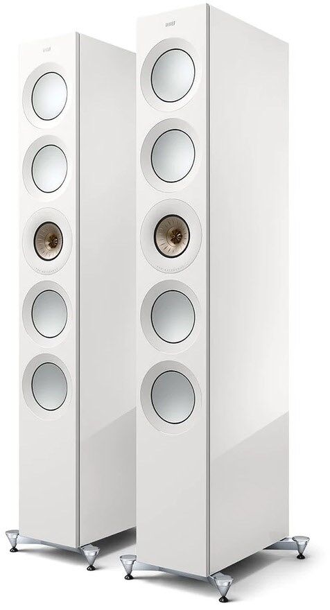 KEF Standlautsprecher Reference 3 Meta (weiss hochglanz / champagne)