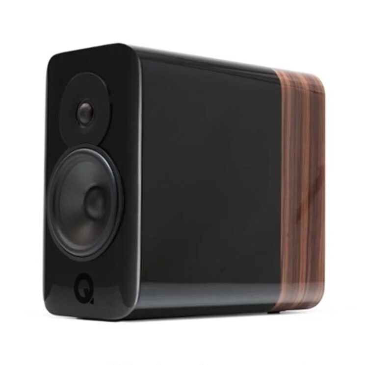 Q Acoustics Kompaktlautsprecher Concept 300 (Paar) (Black + Rosewood)