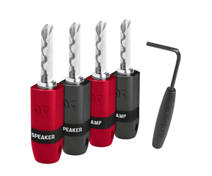 Audioquest SureGrip 300 (4er) BFA/Banana silver