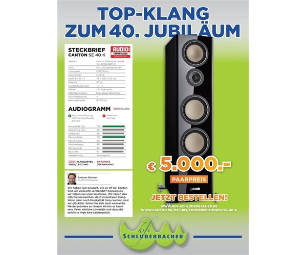 Canton SE 40 K -Auspackware-