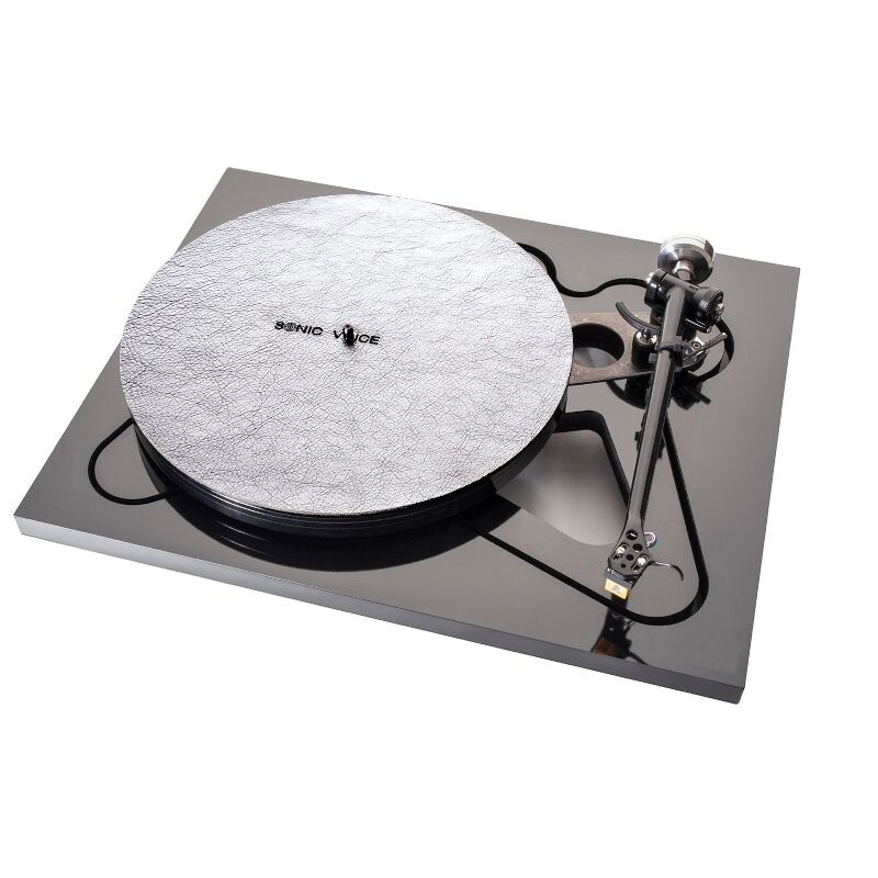 Sonic Voice Plattenspieler Zubehör Plattenspielermatte Special Color (silber)