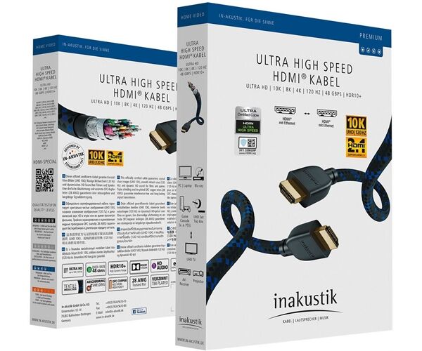 Inakustik Premium Ultra High Speed HDMI Kabel