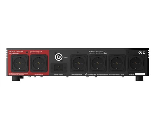 IsoTek V5 Aquarius (6-fach) inkl. Premier C19 1,5m