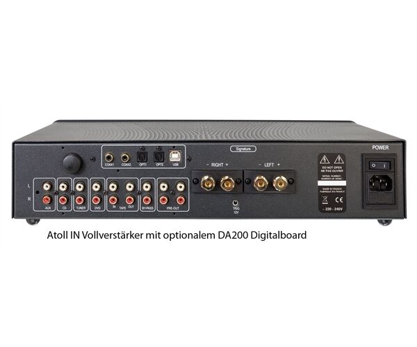 Atoll IN 80 SIG mit eingebauten Phono Modul P50