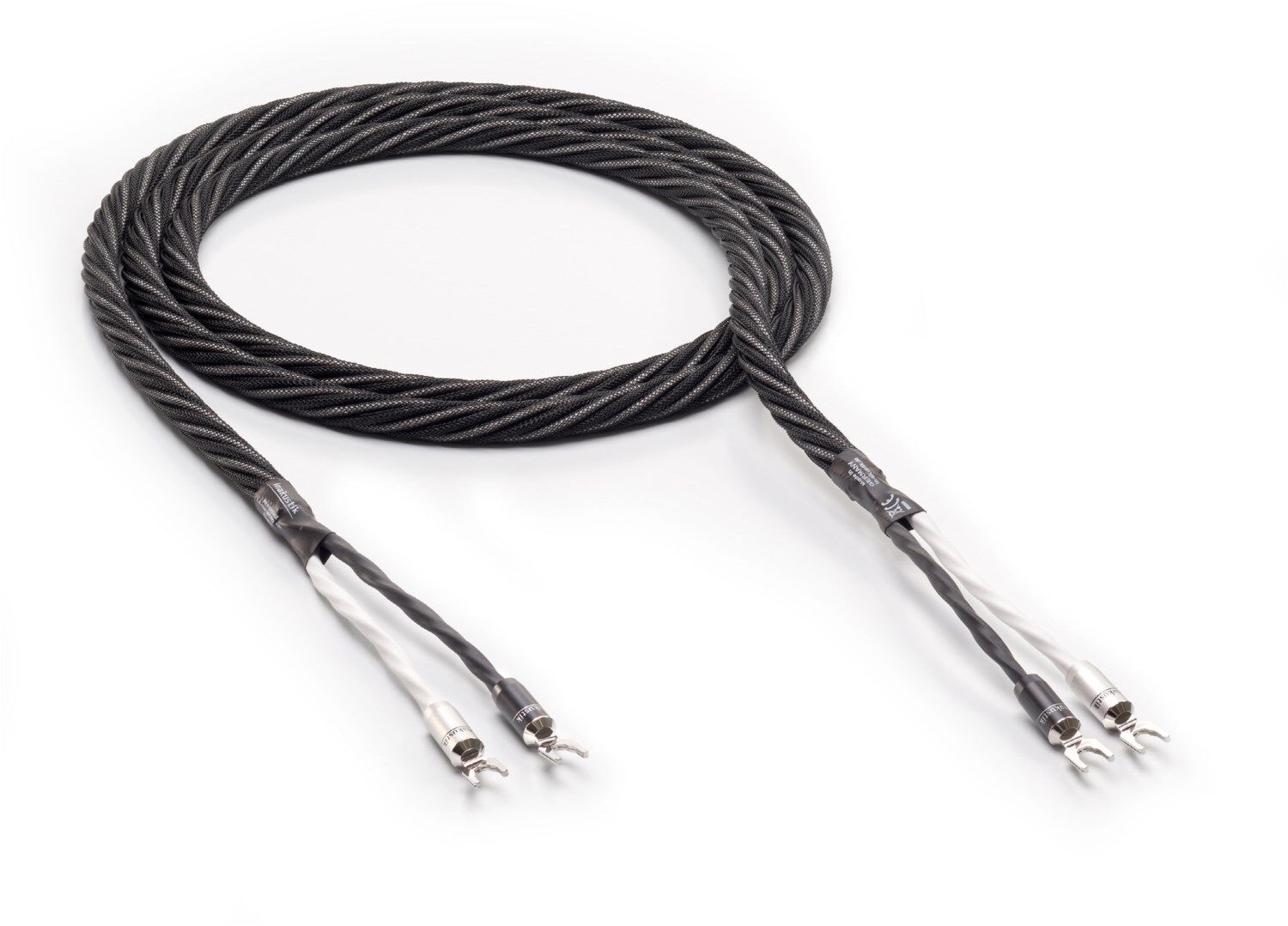 Inakustik Lautsprecherkabel LS-404 Micro Air SPADE Single Bi-Wire