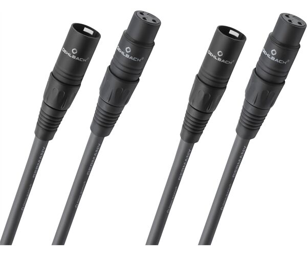 Oehlbach NF 14 Master X XLR-Audiokabel 2x2,5m