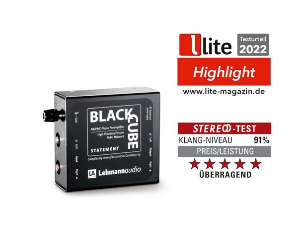 Lehmann Audio Black Cube Statement