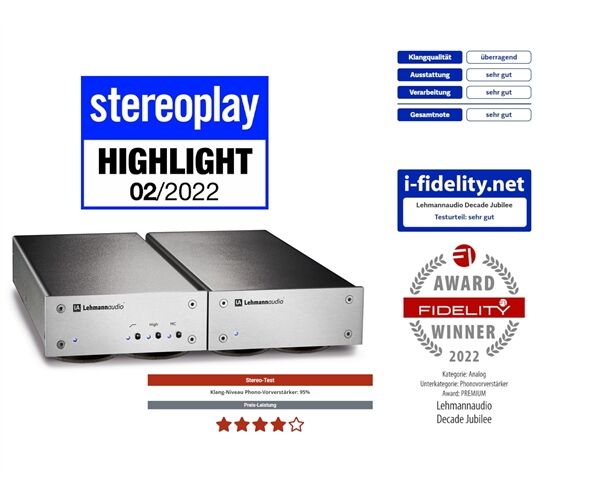 Lehmann Audio Decade Jubilee