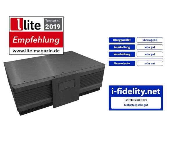 IsoTek EVO3 Nova (12-fach 4/8) inkl. Elite C19