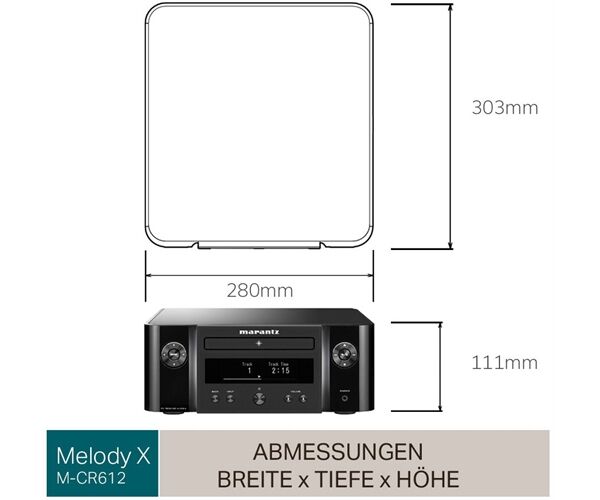 Marantz Melody X (M-CR612)