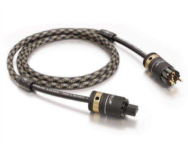 ViaBlue X-25 Silver Netzkabel