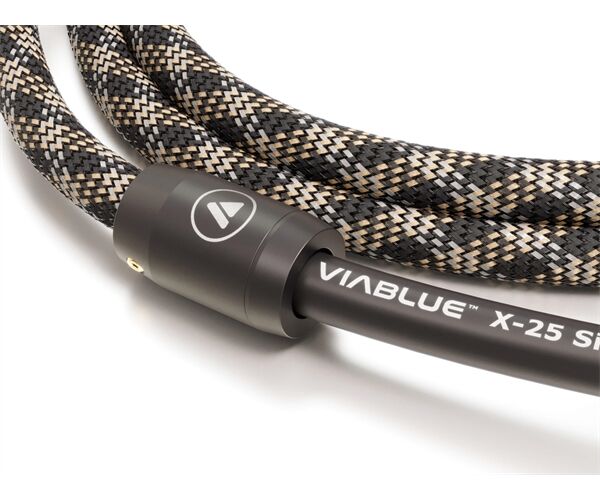 ViaBlue X-25 Silver Netzkabel
