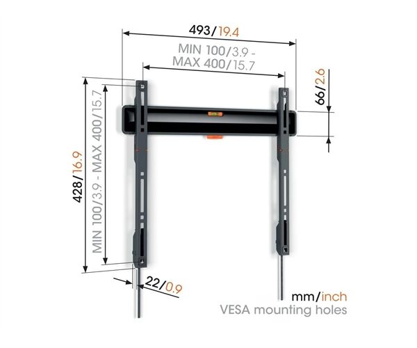 Vogels TVM 3405 ClickLoc Fixed (32-77")