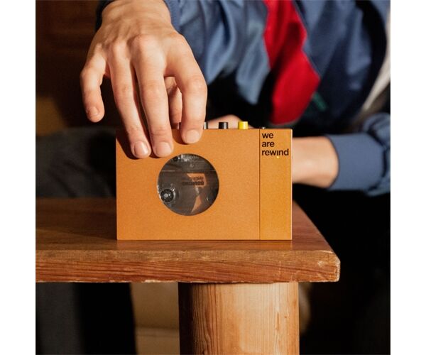 We Are Rewind Kassettenspieler SERGE (inkl. Leerkassette)
